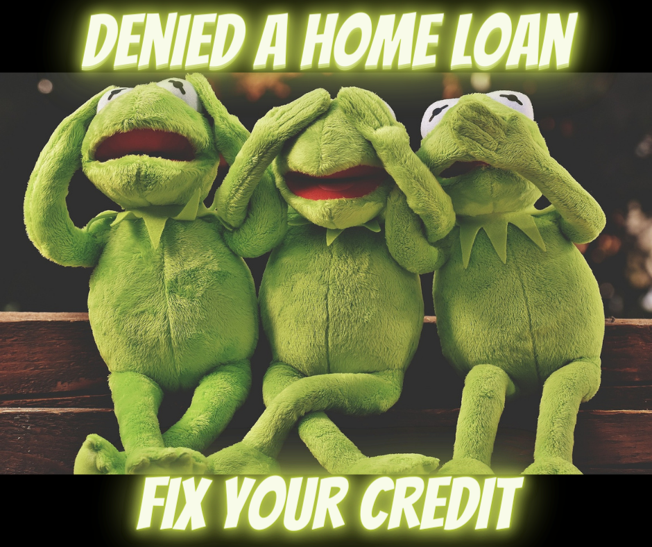 denied a home loan, denied a loan, fix your credit, denied a home loan by fixing your credit, denied another loan, how to get a phone contract, how to get a home loan, how to get a car loan, how to pass a credit check, divide the sea, dividethesea, dividethesea.com