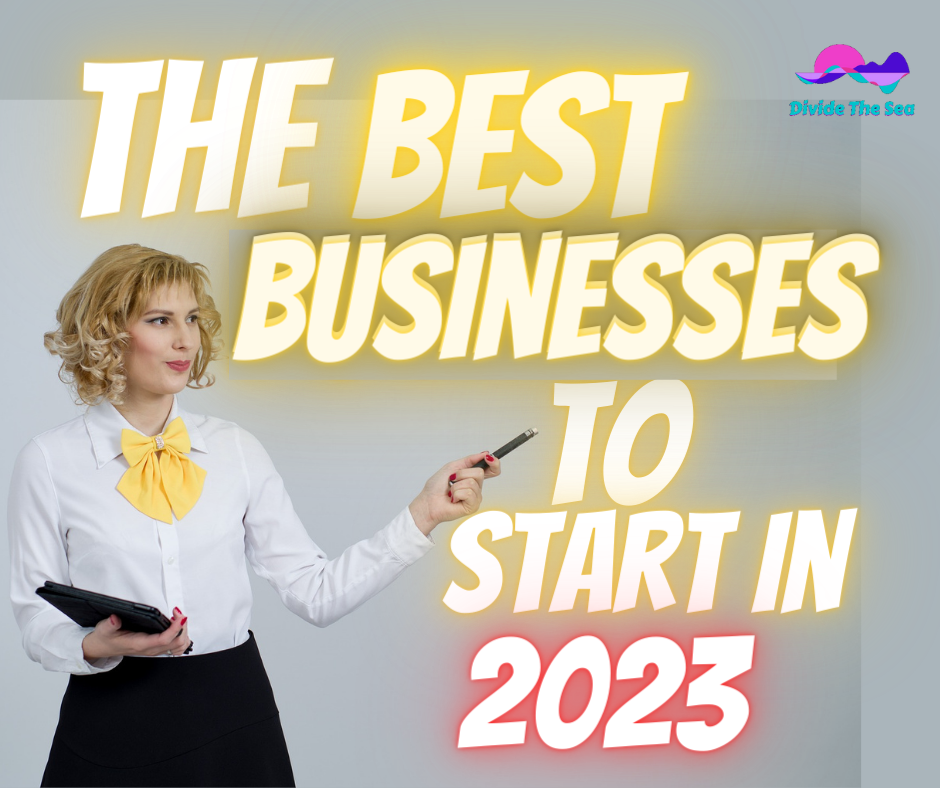 divide the sea, dividethesea, dividethesea.com, the best businesses to start in 2023, the best business' to start in 2023, business ideas in 2023, 2023 ideas on making money, LLC, Get an LLC,